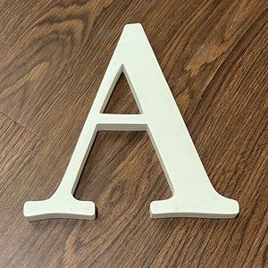 Pottery Barn Kids 8" Letter 'A'